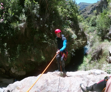 Rio Verde desde Granada: experiência de canyoning.