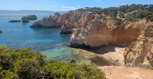 Portimão: Guided Buggy Passenger Ride with Ocean Cave Views