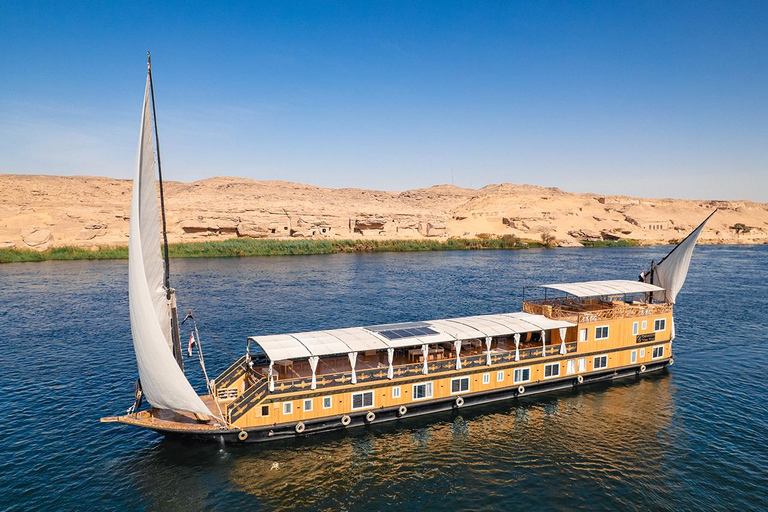 Luxor to Aswan: 6-Day Dahabiya Nile Cruise with Ancient Tour