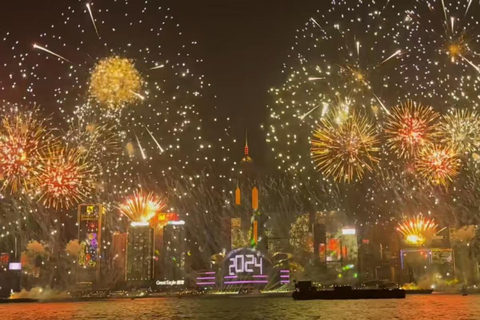 HK New Year’s Eve Countdown Fireworks Display on Dec 31