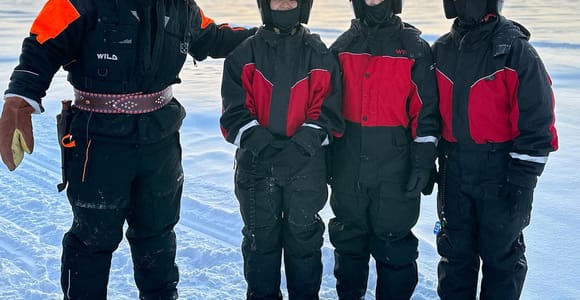 Ivalo: Snowmobile Safari, Meet and Feed Reindeers with Lunch