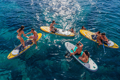 Ibiza: Sunset VIP Paella Cruise with drinks,Paddle Boarding