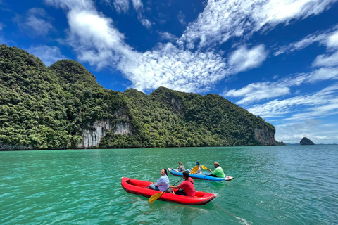 Khao Lak: Private Phang Nga Bay by Luxury Longtail Tour James Bond with Canoe