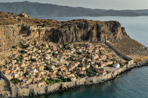 From Athens: 2-Days Dream Tour Sparta, Mystras & Monemvasia