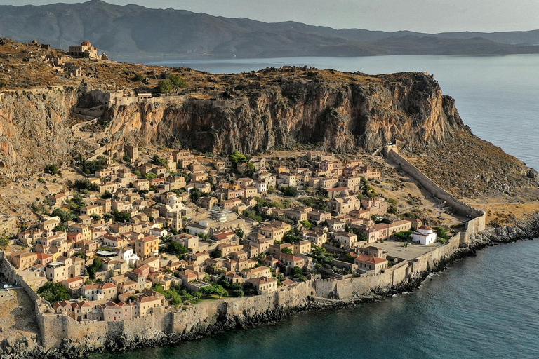 From Athens: 2-Days Dream Tour Sparta, Mystras & Monemvasia