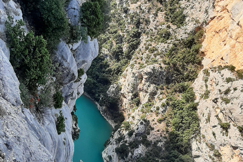 The Gorges du Verdon, departing from Moustiers-Sainte-Marie, tour and transportation