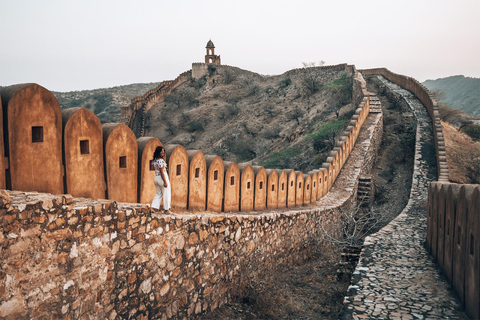 Jaipur: Privat heldags sightseeingtur i staden med guideRundtur med guide