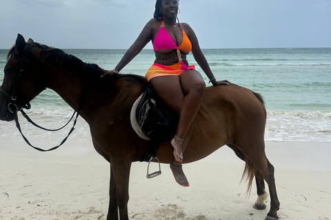 Montego Bay: Horseback Riding Dunn’s River Fall and Shopping