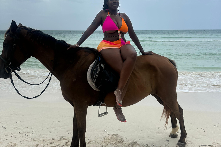 Montego Bay: Horseback Riding Dunn’s River Fall and Shopping