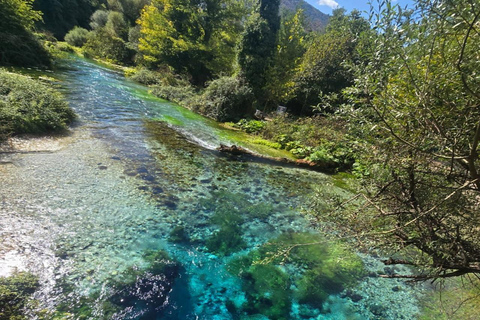 Sarande: Blue Eye Kayak Walking tour & Lekuresi Castle NO KAYAK,Blue Eye Basic Visit – Transport & Free Time