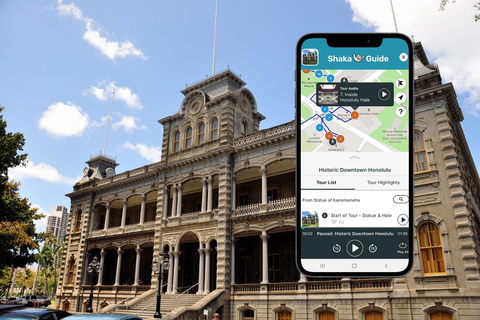 Visite du centre historique d'Honolulu : Visite guidée audioguide