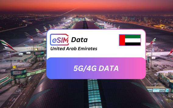 Dubai International Airport Nahtloser Datentarif für Reisende