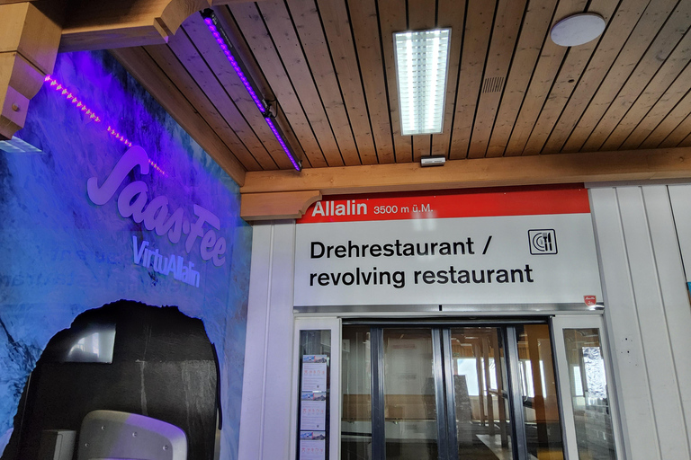 Excursion d&#039;une journée à Zurich : le restaurant tournant le plus haut du monde