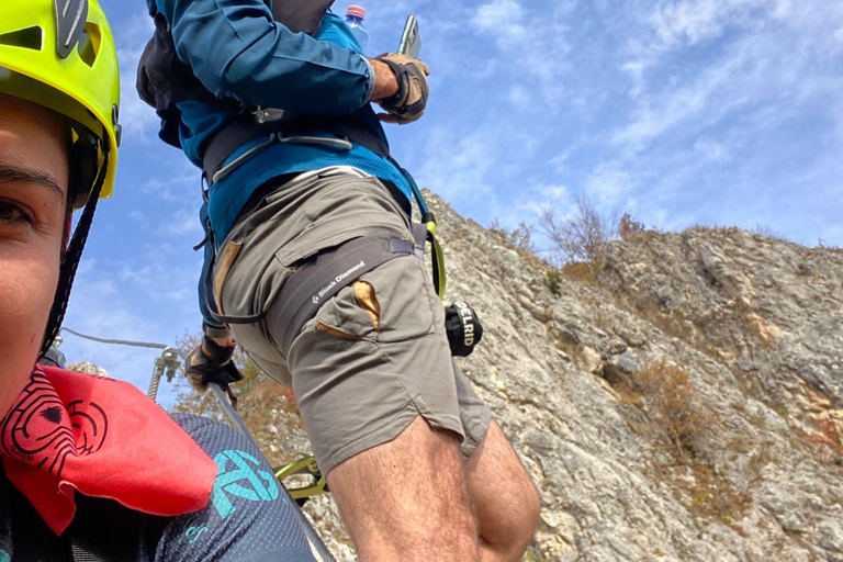 Brașov: Guided Gorge Hike, Caves, and Via Ferrata Adventure Brașov: Guided Hike and Caves