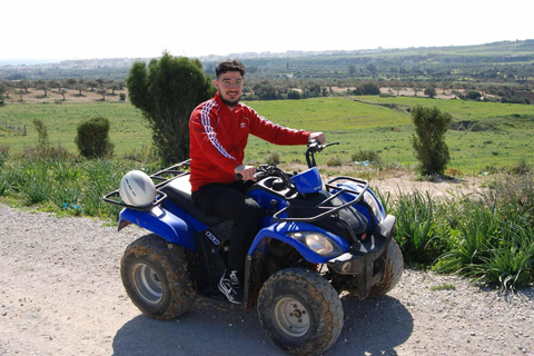 Hammamet: Quad/ATV Tour with 1.5 hours of pure fun Quad bike excursion: Set off to explore the hinterland of Nabeul for 1.5 hours