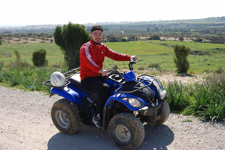 Hammamet: Quad/ATV Tour with 1.5 hours of pure fun Quad bike excursion: Set off to explore the hinterland of Nabeul for 1.5 hours