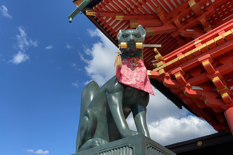 Kyoto: vandring Inari Shrine guidad vandring med lokal guide