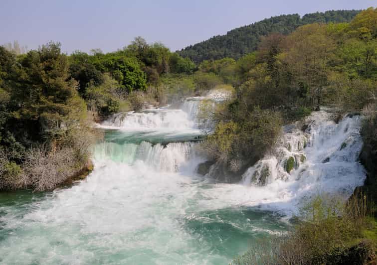 Šibenik or Zadar: Krka falls, olive mill, oil & wine tasting