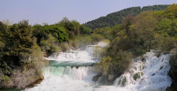 Šibenik oder Zadar: Krka-Wasserfälle, Olivenmühle, Öl- und Weinverkostung