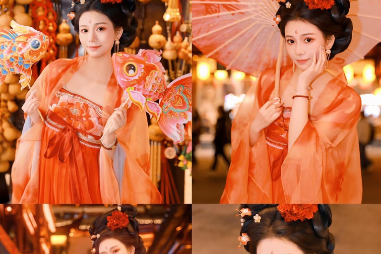 Shanghai Yuyuan Ancient City: Hanfu Makeup Photography