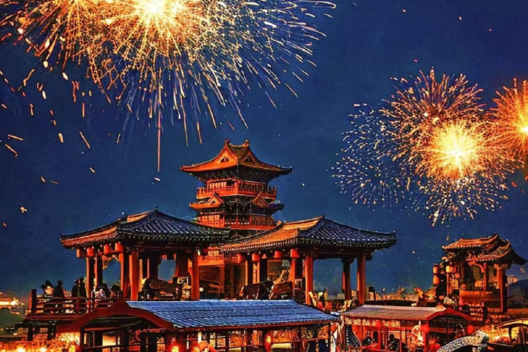 Kaifeng Millennium City Park Ticket & Song Dynasty Show Map Kaifeng: Millennium City Park Entry Ticket with Show Map