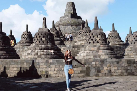 Borobudur Temple Structure Access Half-Day Tour with Guide Borobudur Temple Climb-Up Access Half-Day without Ticket