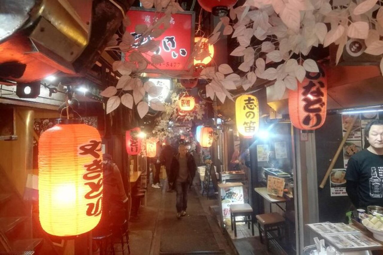 Shinjuku Izakaya and Golden gai bar hopping tour Standard Option