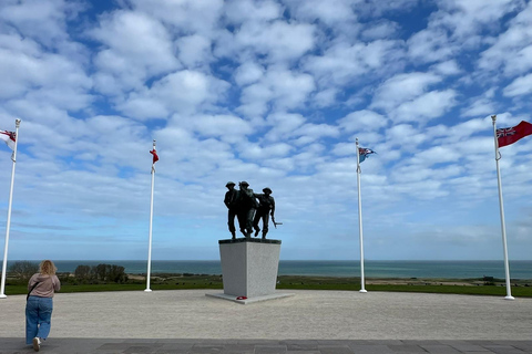 Normandy: D-Day Beaches & Mont Saint-Michel Day Trip d day + msm from rouen