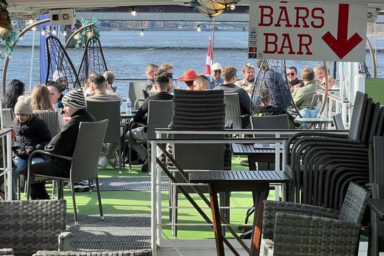 Riga Hop-On Hop-Off Bus and River Cruise Combo Ticket