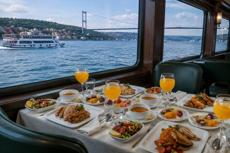 Istanbul: Bosphorus Cruise with Late Lunch and Scenic Views