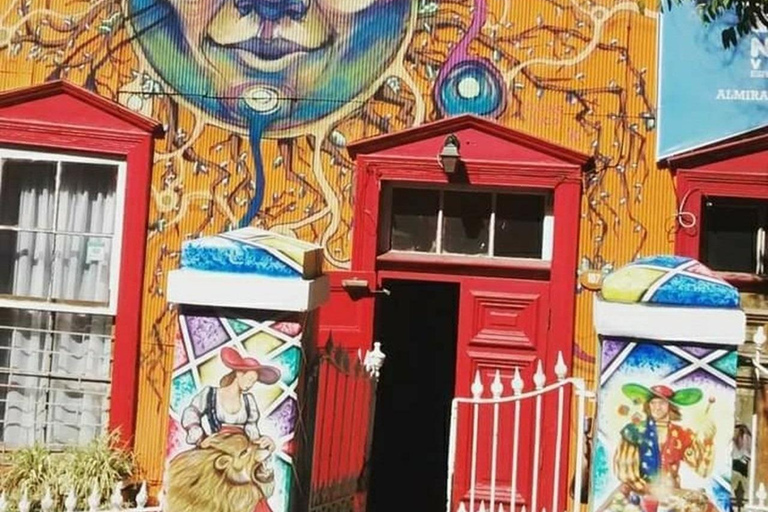 Rondleiding door straatkunstcultuur in Valparaíso en Viña del Mar