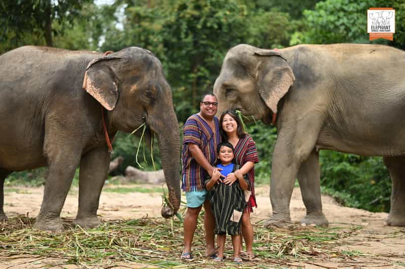 Koh Samui: Elevantide varjupaika sisenemine ja söötmise kogemus: Elevantide varjupaika sisenemine ja söötmine