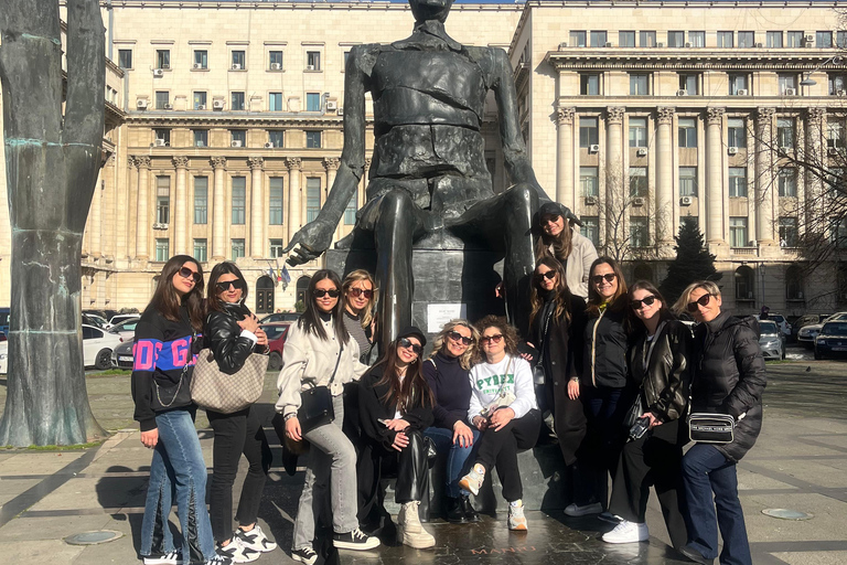 Bucarest : Visite à pied avec guide en italien pour petits groupes