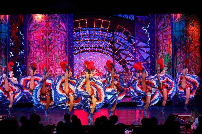 París: Tour turístico nocturno y espectáculo del Moulin Rouge