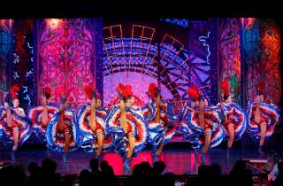 Paris: Sightseeingtour am Abend und Moulin Rouge Show