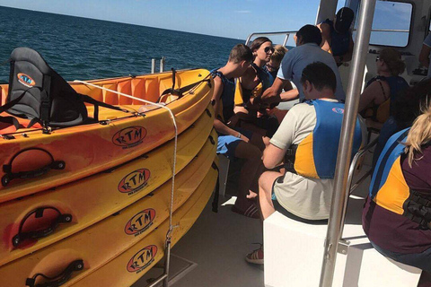 3 IN 1! Albufeira: Jeep, Boat & Kayak Tour