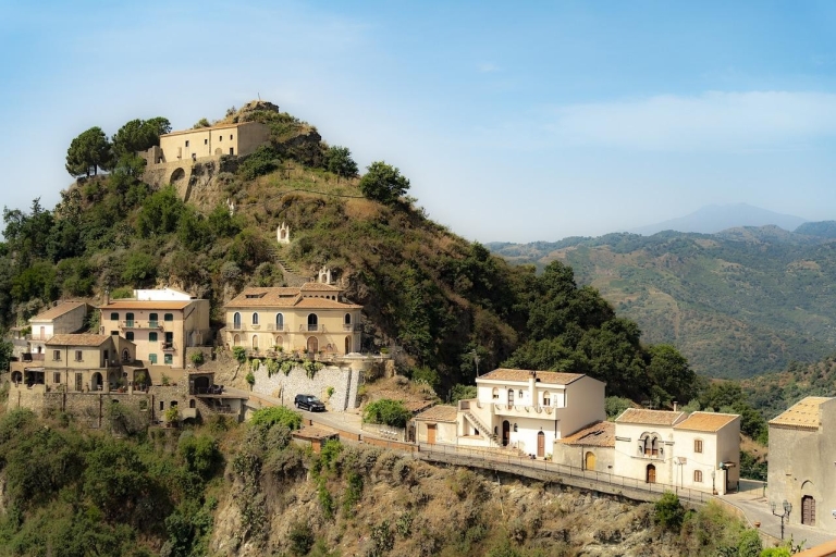 Transfert avec guide à Toarmine, Savoca et CastelmolaDepuis Catane : Taormine, Savoca et castelmola en privé