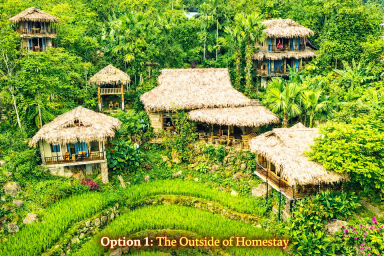 From Hanoi: 3-Day Ninh Binh & Pu Luong Nature Adventure Option 2: Deluxe Hotel & Deluxe Resort with Mountain View
