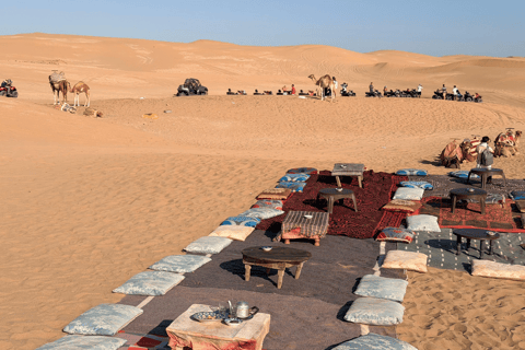 Agadir: Dunes & Beach ATV Quad Safari with Moroccan Tea Single Quad Bike