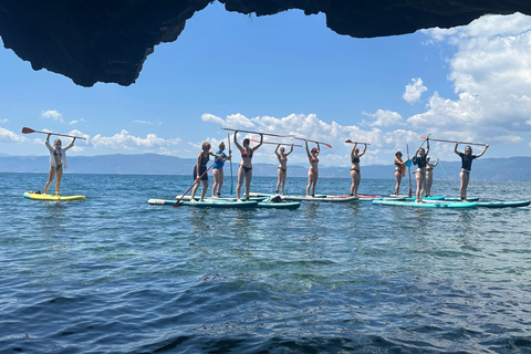 Ohrid: Stand Up Paddleboarding Tour with Landmarks &amp; Photos