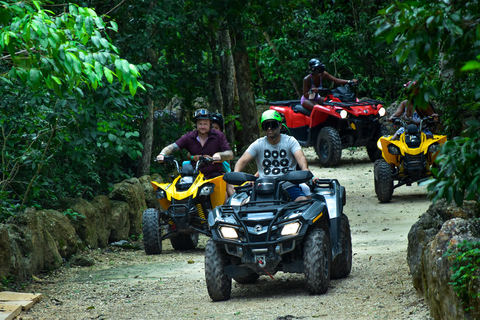 Cancun's Premier Adventure with ATV, Ziplining, and Cenote!