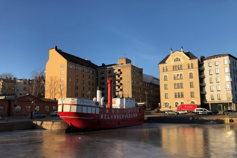 Helsinki: Katajanokka, secesyjna dzielnica w sercu Helsinek, z Doro