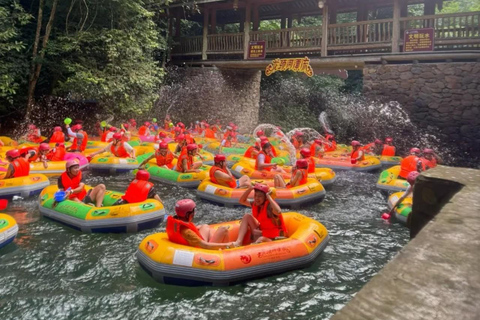 Guilin: Reed Flute Cave & Yangshuo Rafting Private Day Tour Guilin: Reed Flute Cave and Yangshuo Rafting No Tour Guide