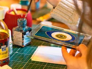 Istanbul: Workshop zur traditionellen Glasmalerei
