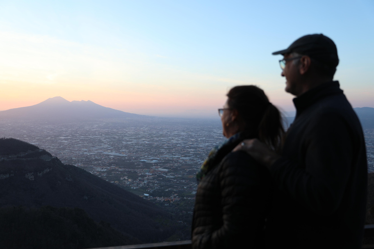 Positano-Amalfi &amp; Pompeji heldagsutflykt med lyxbil från Rom