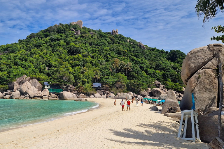Koh Pha Ngan: Koh Tao & Nang Yuan Tour with Snorkel, Lunch Option 1: Hotel Pick up in Koh Pha Ngan