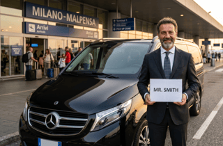 Mailand: Privattransfer vom/zum Flughafen MXP nach Mailand