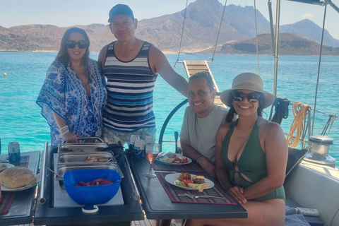 Kissamos: Balos and Gramvousa Shared Sailing Trip with Meal