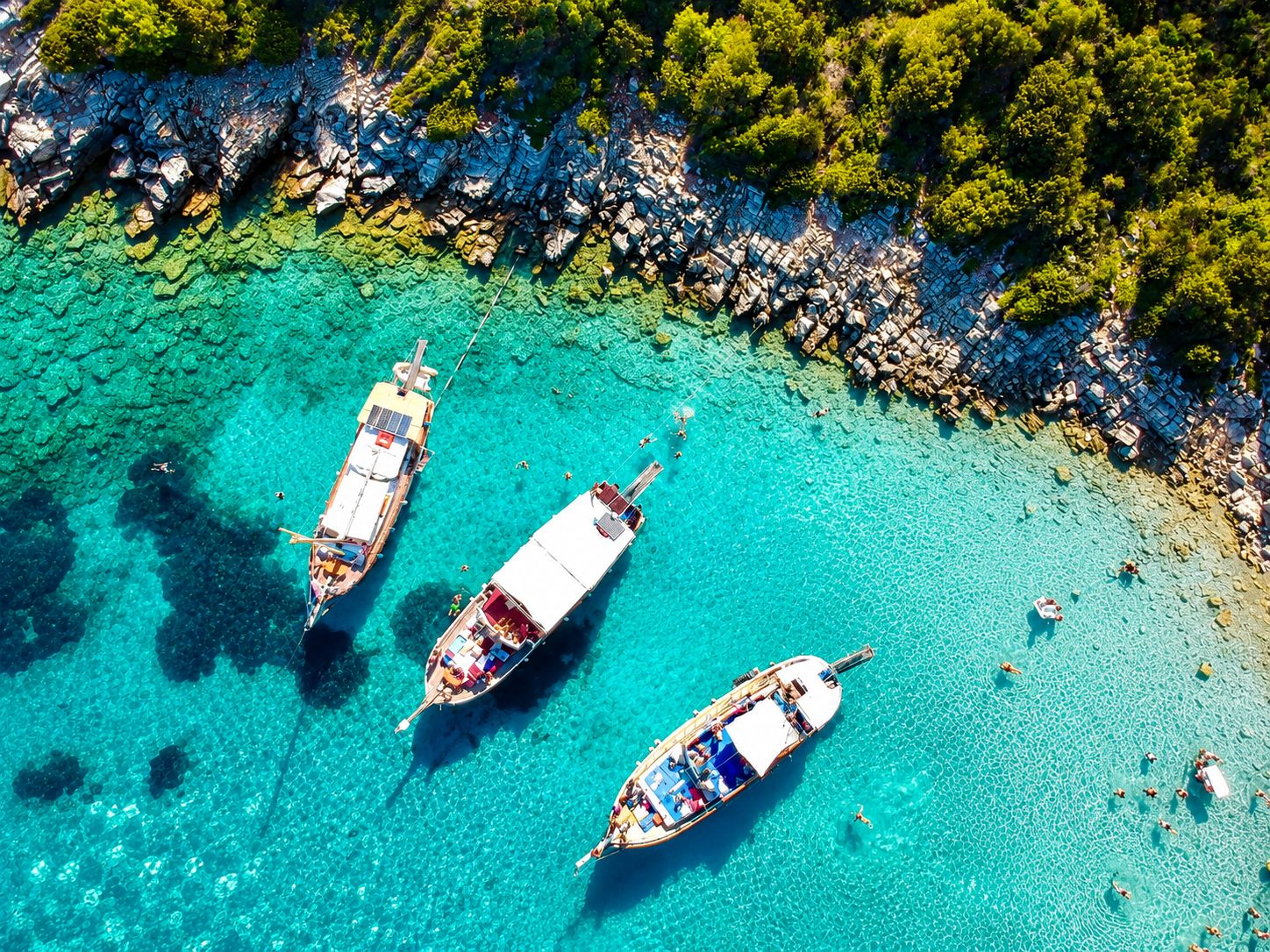 Bodrum: Ganztägige Bootsfahrt zur Insel Orak mit Mittagessen
