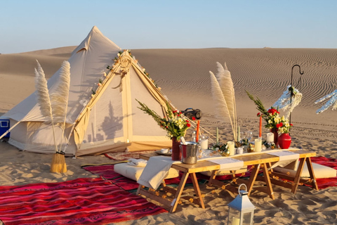 Private picnic in Huacachina